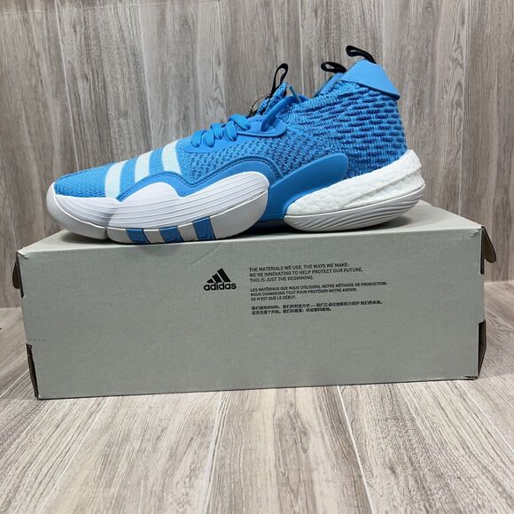 Adidas Trae Young 2 Sky Rush Blue New HO6479 Men's size US 11 - Picture 2 of 9